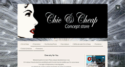Desktop Screenshot of chic-cheap-montpellier.com